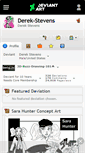 Mobile Screenshot of derek-stevens.deviantart.com