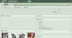 Desktop Screenshot of irving9.deviantart.com