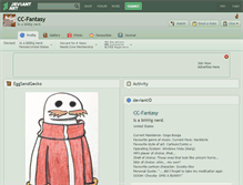 Tablet Screenshot of cc-fantasy.deviantart.com