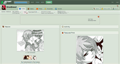 Desktop Screenshot of lilredbleed.deviantart.com