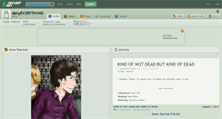 Desktop Screenshot of denyev3ryth1ng.deviantart.com