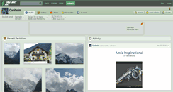 Desktop Screenshot of ganheim.deviantart.com