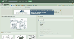 Desktop Screenshot of kinezumi.deviantart.com