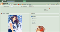 Desktop Screenshot of kyatto-san.deviantart.com