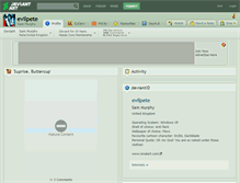 Tablet Screenshot of evilpete.deviantart.com