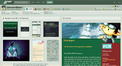 Desktop Screenshot of gaioumonbatou.deviantart.com