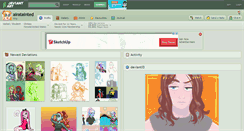 Desktop Screenshot of airatainted.deviantart.com