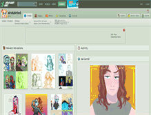 Tablet Screenshot of airatainted.deviantart.com