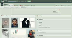 Desktop Screenshot of klower.deviantart.com