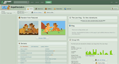 Desktop Screenshot of kopafanclub.deviantart.com
