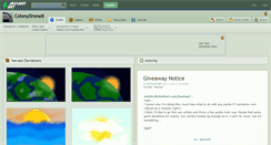 Desktop Screenshot of colonydrone8.deviantart.com