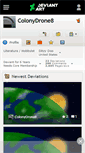Mobile Screenshot of colonydrone8.deviantart.com