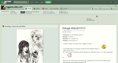 Desktop Screenshot of kagome-miko-207.deviantart.com