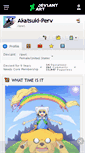 Mobile Screenshot of akatsuki-perv.deviantart.com