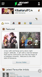Mobile Screenshot of kibakaruifc.deviantart.com