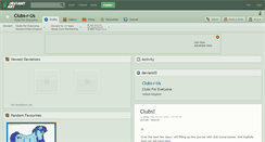Desktop Screenshot of clubs-r-us.deviantart.com