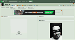Desktop Screenshot of cocootze.deviantart.com