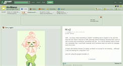 Desktop Screenshot of kiwiblanco.deviantart.com