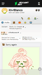 Mobile Screenshot of kiwiblanco.deviantart.com