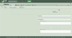 Desktop Screenshot of katjunka.deviantart.com