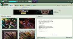Desktop Screenshot of luthera.deviantart.com