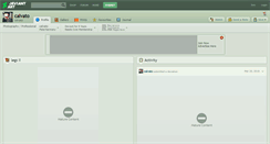Desktop Screenshot of calvato.deviantart.com