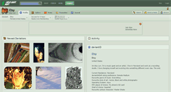 Desktop Screenshot of etsy.deviantart.com