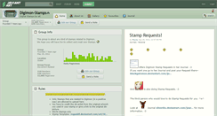 Desktop Screenshot of digimon-stamps.deviantart.com