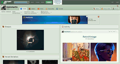 Desktop Screenshot of dokinmartin.deviantart.com
