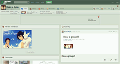Desktop Screenshot of itsuki-x-kyon.deviantart.com