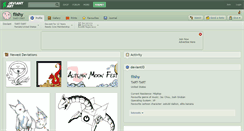 Desktop Screenshot of flishy.deviantart.com