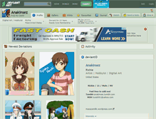Tablet Screenshot of anakinsez.deviantart.com