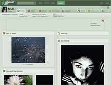 Tablet Screenshot of bruki.deviantart.com