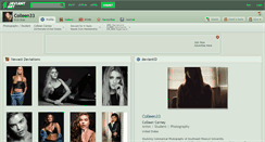 Desktop Screenshot of colleen33.deviantart.com
