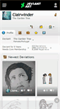 Mobile Screenshot of clairwinder.deviantart.com