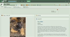 Desktop Screenshot of lea-x-fallen.deviantart.com