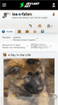 Mobile Screenshot of lea-x-fallen.deviantart.com