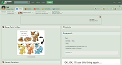 Desktop Screenshot of lur.deviantart.com