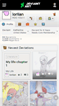 Mobile Screenshot of loriian.deviantart.com