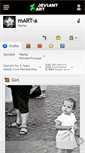 Mobile Screenshot of mart-a.deviantart.com