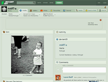 Tablet Screenshot of mart-a.deviantart.com
