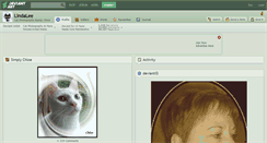Desktop Screenshot of lindalee.deviantart.com