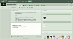 Desktop Screenshot of digimongijinka.deviantart.com