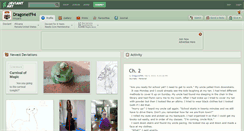 Desktop Screenshot of dragonelf94.deviantart.com