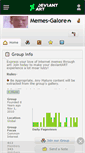 Mobile Screenshot of memes-galore.deviantart.com