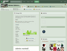 Tablet Screenshot of memes-galore.deviantart.com