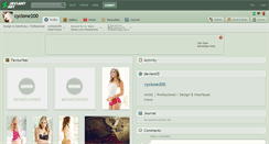 Desktop Screenshot of cyclone200.deviantart.com