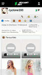 Mobile Screenshot of cyclone200.deviantart.com