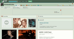 Desktop Screenshot of korona-and-lime.deviantart.com