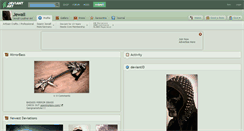 Desktop Screenshot of jewall.deviantart.com